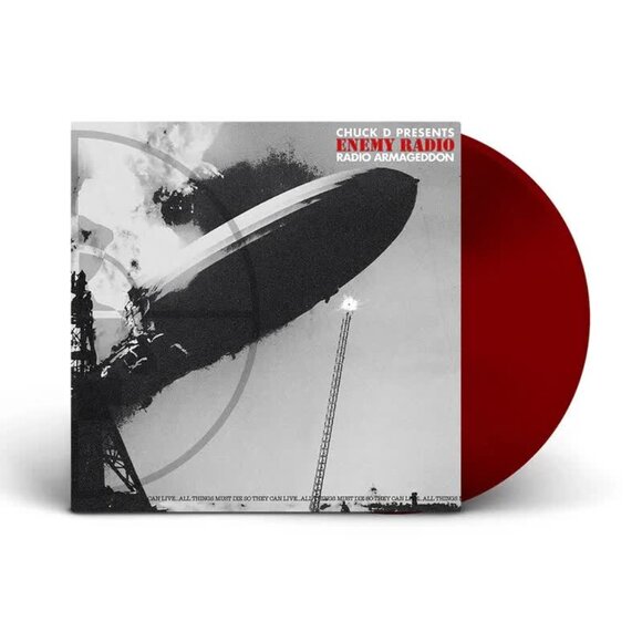 Chuck D Radio Armageddon LP ~ Signed Insert ~ Ltd Ed Colored Vinyl ~ New/Sealed! - Picture 3 of 4